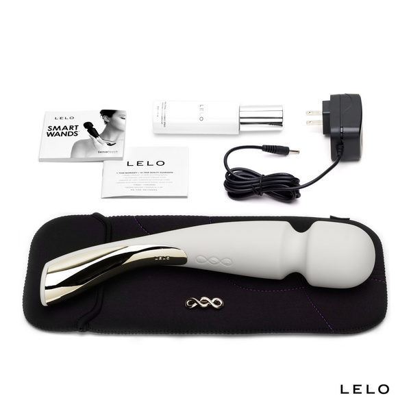 Wibrator Różdżka Smart Wand Large Ivory Lelo