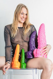 Dildo Siswet's Tentacle Soft Metallic Purple Vac L Mr Hankeys