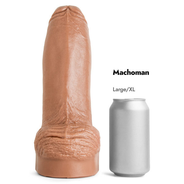 Dildo Machoman Soft Tan Vac L/XL Mr Hankeys 