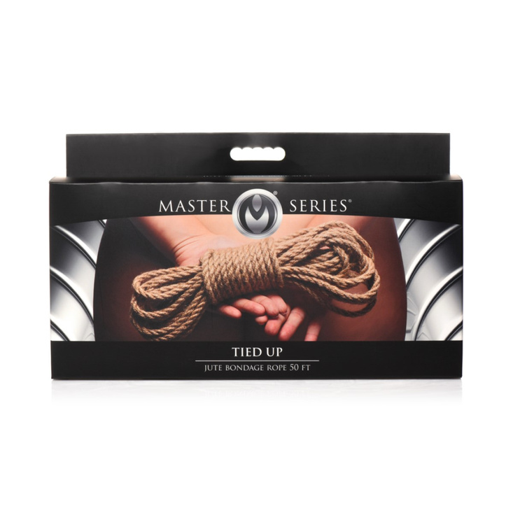 Master Series Tied Up Jute Bondage Rope 15m