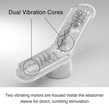 Masturbator Flip Zero Electronic Vibration White Tenga