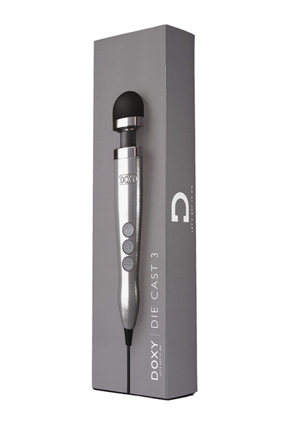 Die Cast 3 Satin Doxy Wand Vibrator