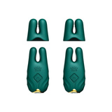 Wibrujące Klamerki Na Sutki Nave Turquoise Green Zalo
