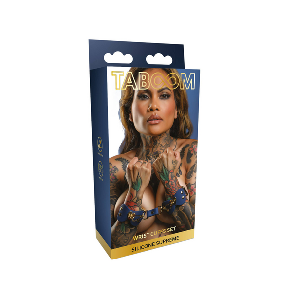 Наручники На Зап'ястя Silicone Wrist Cuff Set Taboom