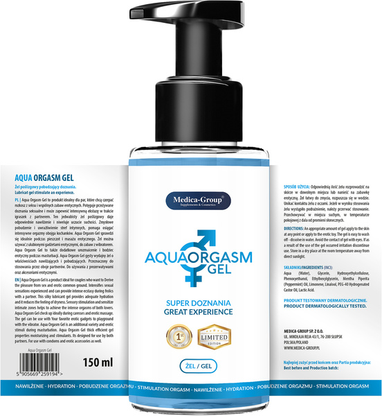 Aqua Orgasm - Żel Medica-Group