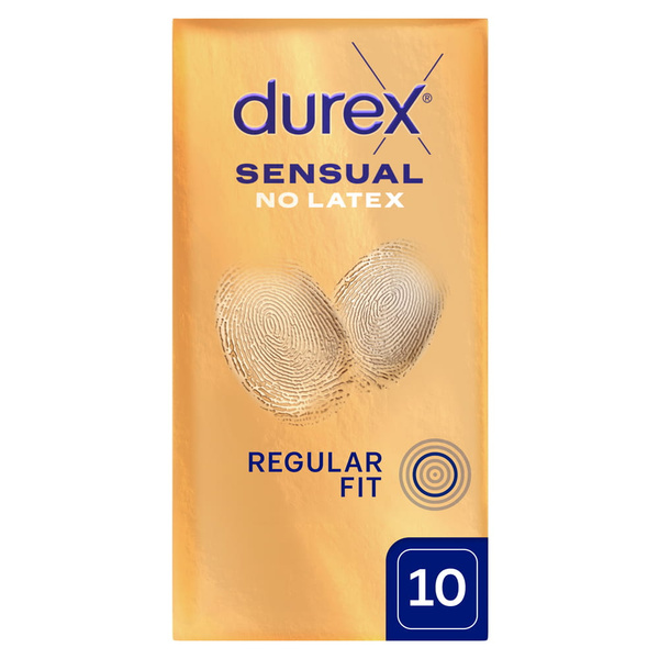 Durex prezerwatywy Sensual No Latex 10 szt