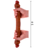 ToyJoy double dildo Get Real Silicone Foreskin Double Dong 46cm