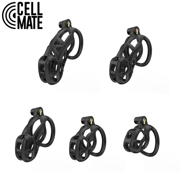 Pas cnoty Guardian Chastity Cage Black Size 2 CELLMATE