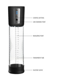 Shots Pumped Premium Rechargeable Automatic Pump Transparent