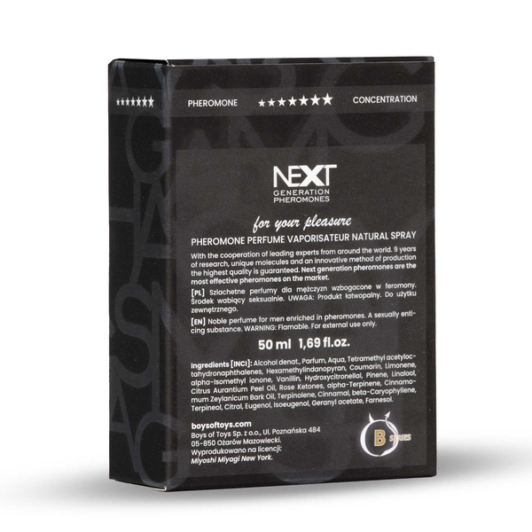 Феромони для чоловіків Next ""X"" 50 мл Homme Miyoshi Miyagi