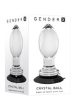 Пробка Анальна Crystal Ball Clear Gender X