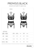 Комплект 3-Частинний Premisis Black 2Xl/3Xl Premium Obsessive