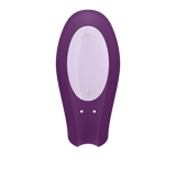 Wibrator dla par z aplikacją Satisfyer Double Joy Violet