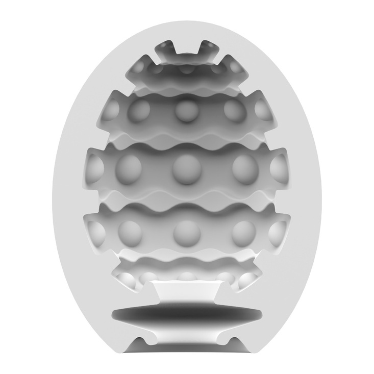 Samolubrykujący masturbator jajko Satisfyer Masturbator Egg Bubble