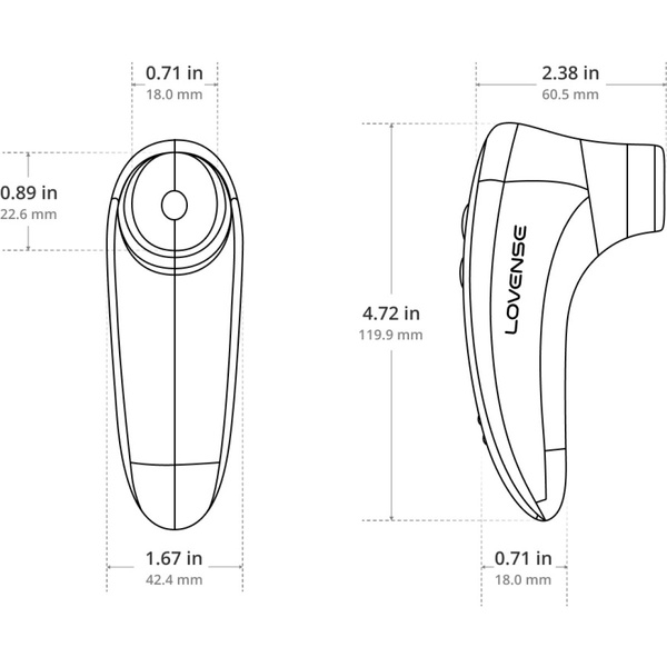 Сосальний стимулятор клітора Tenera 2 Lovense