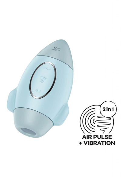 Clitoral Stimulator Mission Control Blue Satisfyer