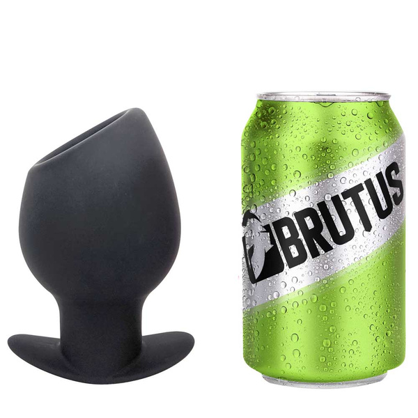 Chalice Silicone Tunnel Plug Black XL Brutus
