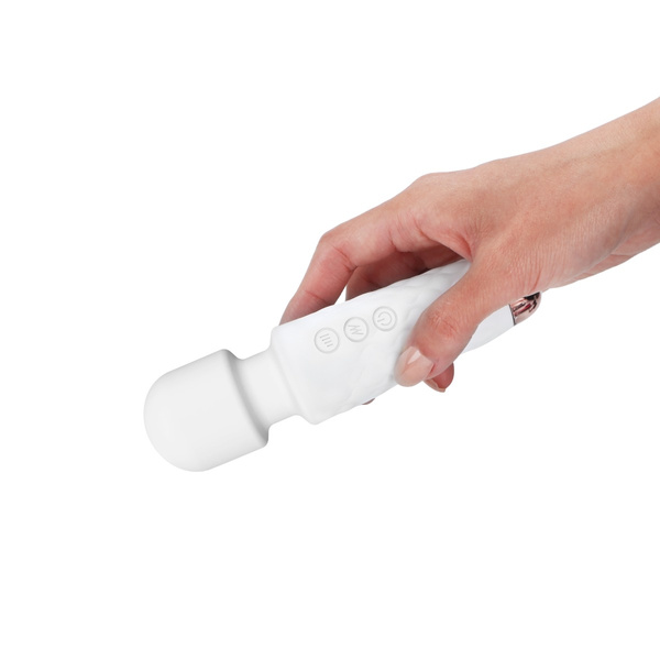 Mini Wanderful White Wand Vibrator Dorcel