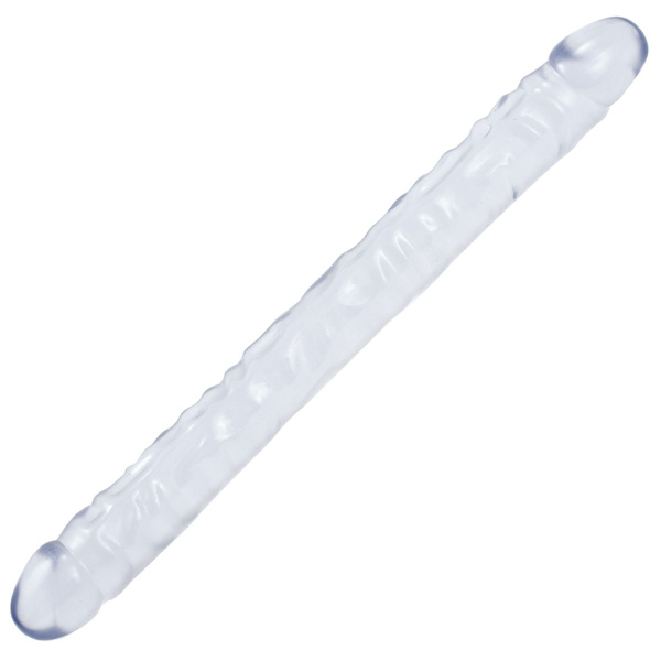 Crystal Jellie Double Dong Podwójne Dildo Przeźroczyste 45 Cm DocJohnson