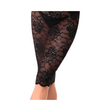 Midi dress F338 Nocturne lace midi dress XL Noir Handmade