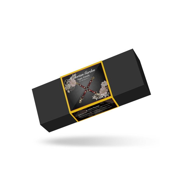 Упряж Bondage Victorian Garden Lace And Pu Hogtie Liebe Seele