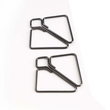 LOCKINK Nipple Clamps with Heavy Pendant Grey