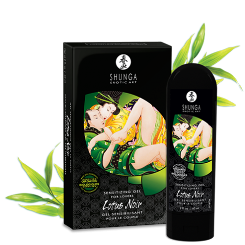 Organiczny żel stymulujący dla par Shunga Lotus Noir Sensitizing Gel for Lovers 60ml