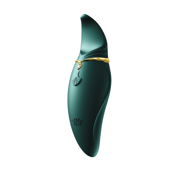 Multifunctional Spot Vibrator Hero Jewel Green Zalo
