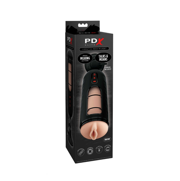 Мастурбатор Pdx Elite Vibrating Mega Milker Light Pipedream