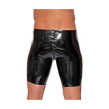 Латексні чоловічі шорти Men's Latex Pants Zip black L LateX