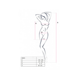 Bodystocking BS093 Black Passion