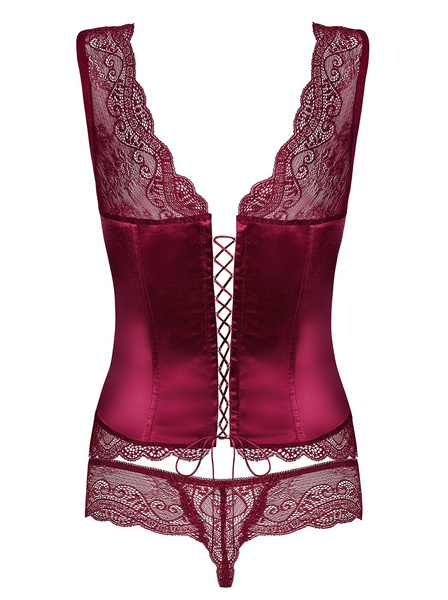 Miamor Корсет Бордовий L/Xl Obsessive