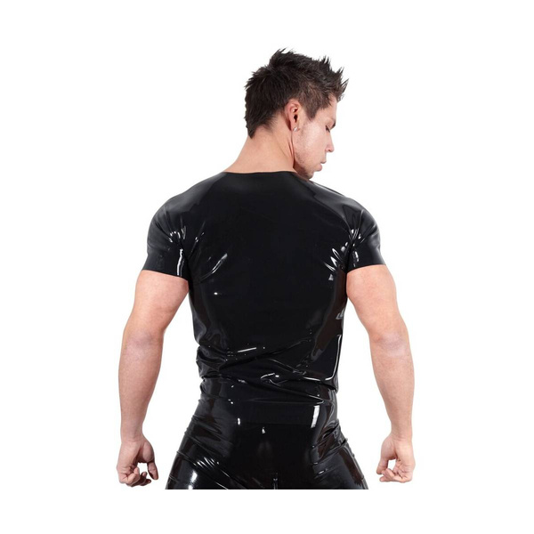 Lateksowa koszulka męska T-Shirt black XXL LateX