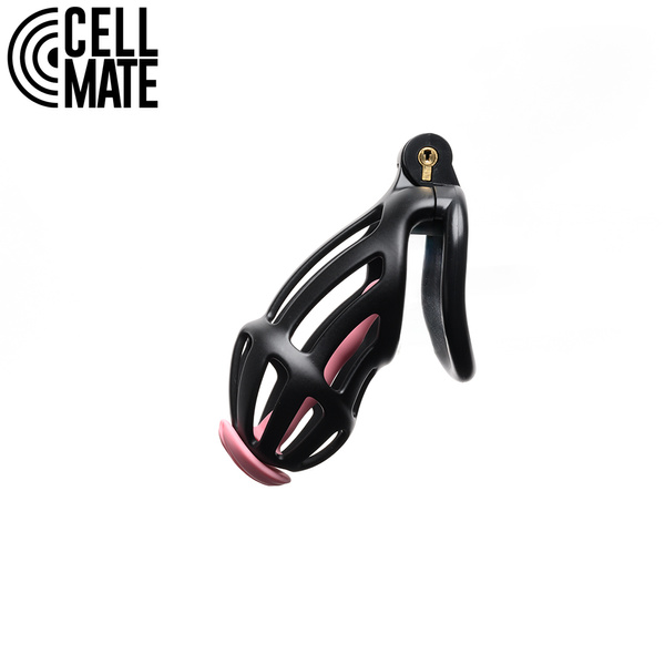 Pas cnoty Centurion Chastity Cage Black Size 3 CELLMATE