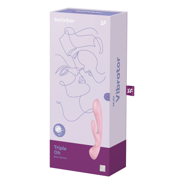 Rabbit Vibrator Triple Oh Pink Satisfyer