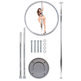 Fantasy Dance Pole Silver Fetish Fantasy Series