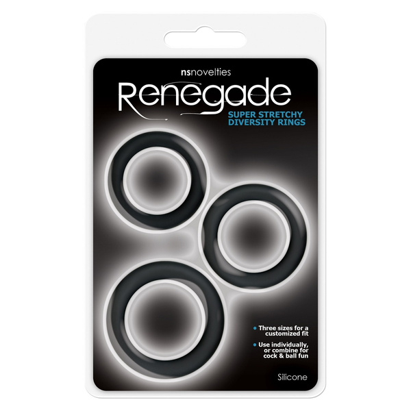 Zestaw pierścieni Renegade Diversity Rings NS Novelties