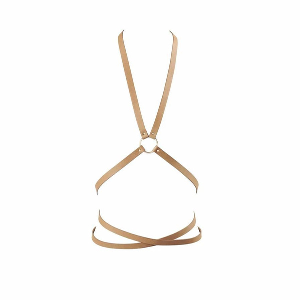 Maze Multi-way Harness Brown Bijoux Indiscrets