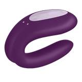 Wibrator dla par z aplikacją Satisfyer Double Joy Violet