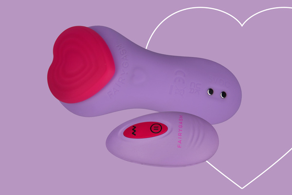 Інтимний масажер Heartgem фіолетовий FairyGasm