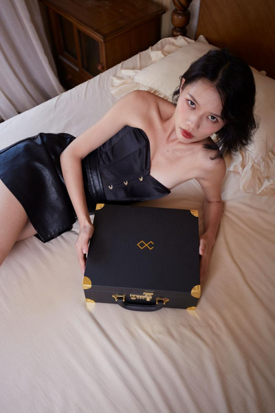 Walizka Na Akcesoria Moonlight Storage Box Black LOCKINK