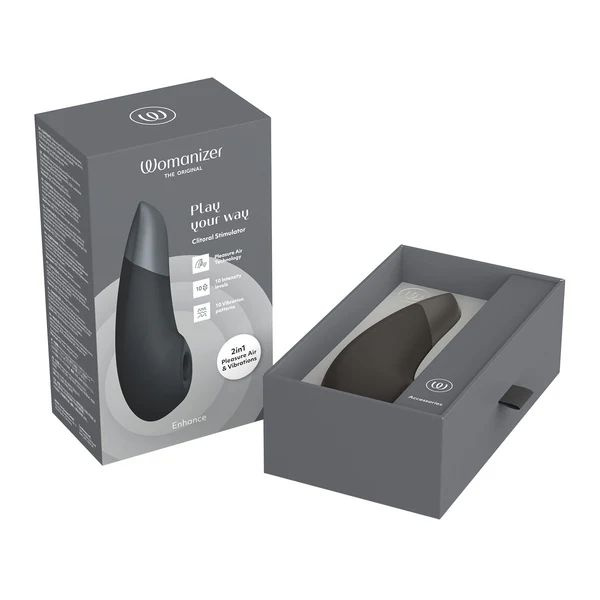 Stymulator łechtaczki Enhance Black Womanizer