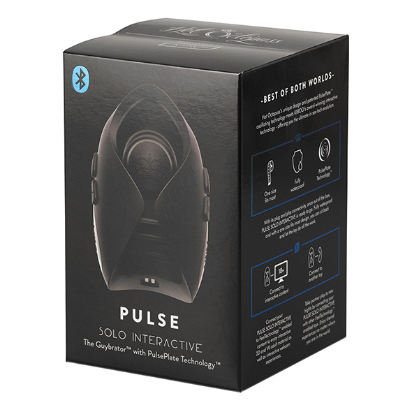 Вібруючий Мастурбатор З Можливістю Керування Додатком Pulse Solo Interactive Hot Octopuss