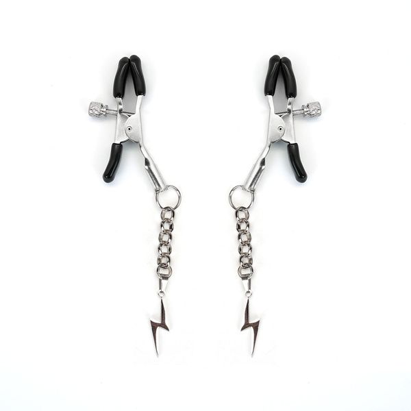 Зажими для сосків Silver Lightning Nipple Clamps Liebe Seele