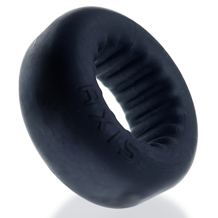 Oxballs - Axis Rib Griphold Cockring Ice Black