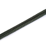 Pejcz Mossy Chic and Black Leather Cat O Nine Tails Whip Liebe Seele