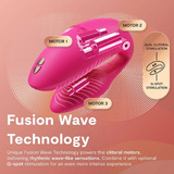 Вібратор для пар Chorus Pro Electric Pink We-Vibe