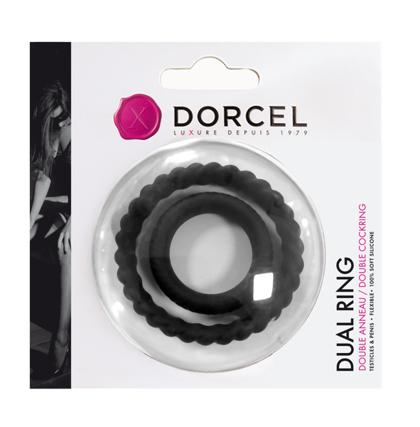 Pierścień erekcyjny Dual Ring Dorcel