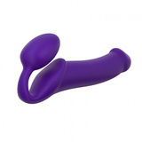 Podwójne Dildo Silicone Bendable Strap-On Xl Purple Strap-on-me