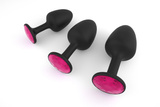 Korek analny z kulką Geisha Plug Ruby M Marc Dorcel